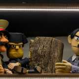 ...e ai tre dittatori Stalin, Hitler e Mussolini